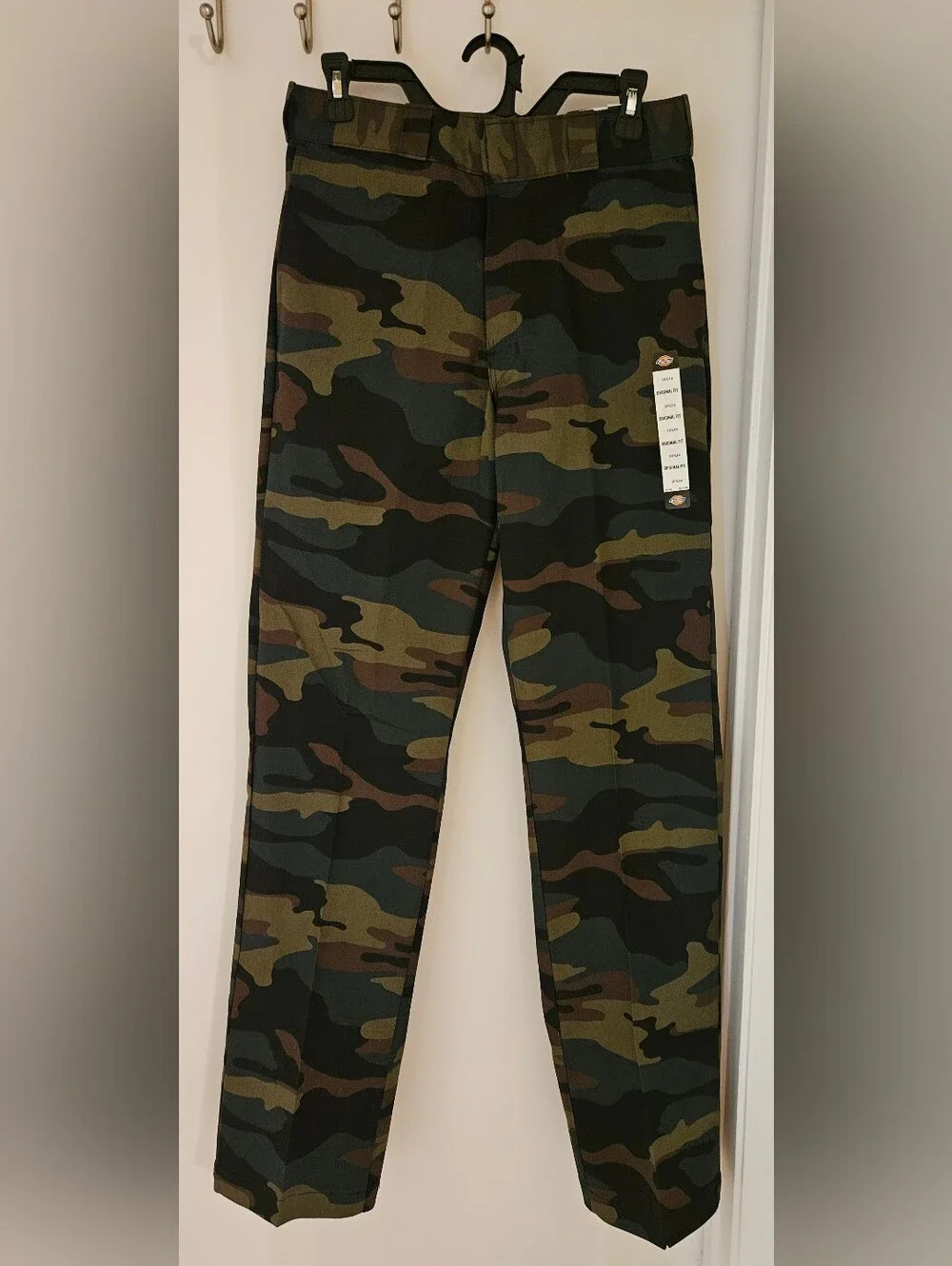 Dickies 874 Original Fit Camo Work Pants Men Size 30x34 NWT